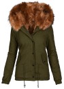 B273 - Damen Designer Winter Jacke