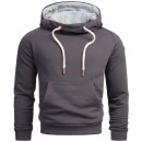O-291-Anthrazit - Alessandro Salvarini Herren Hoodie