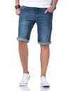 O-380 - Alessandro Salvarini Herren Jeans Shorts