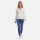 U.S. POLO ASSN. Damen V-Neck Pullover Zopfmuster P-080 Weiss-Beige Größe XXL - Gr.2XL
