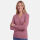 U.S. POLO ASSN. Damen V-Neck Pullover Zopfmuster P-080 Rose-Beige Größe XXL - Gr.2XL