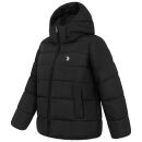U.S. POLO ASSN. Damen Steppjacke P-082 Schwarz-Grau Größe S - Gr.S