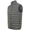 U.S. POLO ASSN. Herren Steppweste P-083 Olive-Navy Größe S - Gr.S