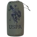 U.S. POLO ASSN. Herren Steppweste P-083 Olive-Navy Größe S - Gr.S