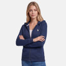 U.S. POLO ASSN. Damen Sweatjacke P019 Navy-Beige-Größe XXL - Gr. 2XL