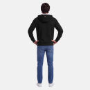 U.S. POLO ASSN. Herren Kapuzenjacke Hoodie P-084 Schwarz-Rot Größe XXL - Gr.2XL