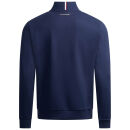 U.S. POLO ASSN. Herren Pullover Half Zip P017 Navy-Weiss-Größe M - Gr. M