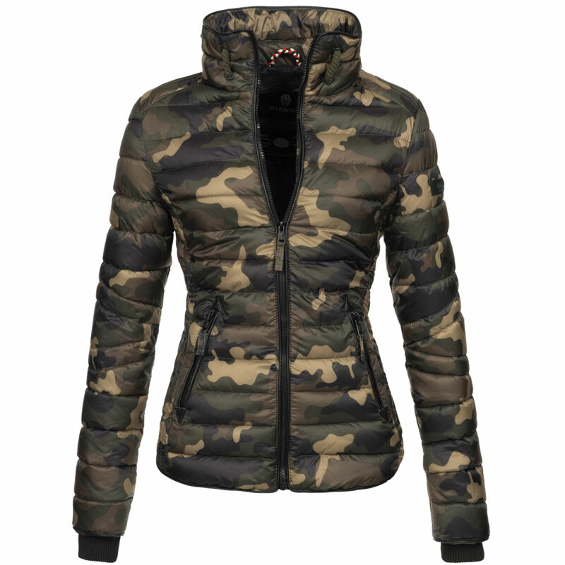 Marikoo Lola leichte Damen Steppjacke B405 Camouflage Größe XL - Gr. 42