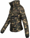 Marikoo Lola leichte Damen Steppjacke B405 Camouflage Größe XL - Gr. 42
