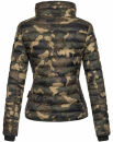 Marikoo Lola leichte Damen Steppjacke B405 Camouflage Größe XL - Gr. 42