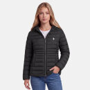 U.S. POLO ASSN. Damen Jacke P-085 Schwarz-Hellgrau Größe L - Gr.L