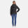 U.S. POLO ASSN. Damen Jacke P-085 Schwarz-Hellgrau Größe L - Gr.L