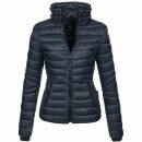 Marikoo Lola leichte Damen Steppjacke B405 Navy...