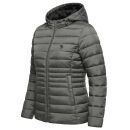 U.S. POLO ASSN. Damen Jacke P-085 Dunkelgrau-Schwarz Größe L - Gr.L
