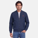 U.S. POLO ASSN. Herren Bomberjacke P-087 Navy-Rot Größe S - Gr.S
