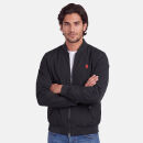 U.S. POLO ASSN. Herren Bomberjacke P-087 Schwarz-Wine Größe L - Gr.L