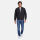 U.S. POLO ASSN. Herren Bomberjacke P-087 Schwarz-Wine Größe L - Gr.L