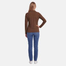 U.S. POLO ASSN. Damen Poloshirt P-088 Braun-Beige Größe M - Gr.M