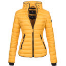 Marikoo Lola leichte Damen Steppjacke B405 Gelb...