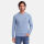 U.S. POLO ASSN. Herren Roundneck Pullover Zopfmuster P-066 Lightblue-Navy-Größe M - Gr. M