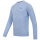 U.S. POLO ASSN. Herren Roundneck Pullover Zopfmuster P-066 Lightblue-Navy-Größe M - Gr. M