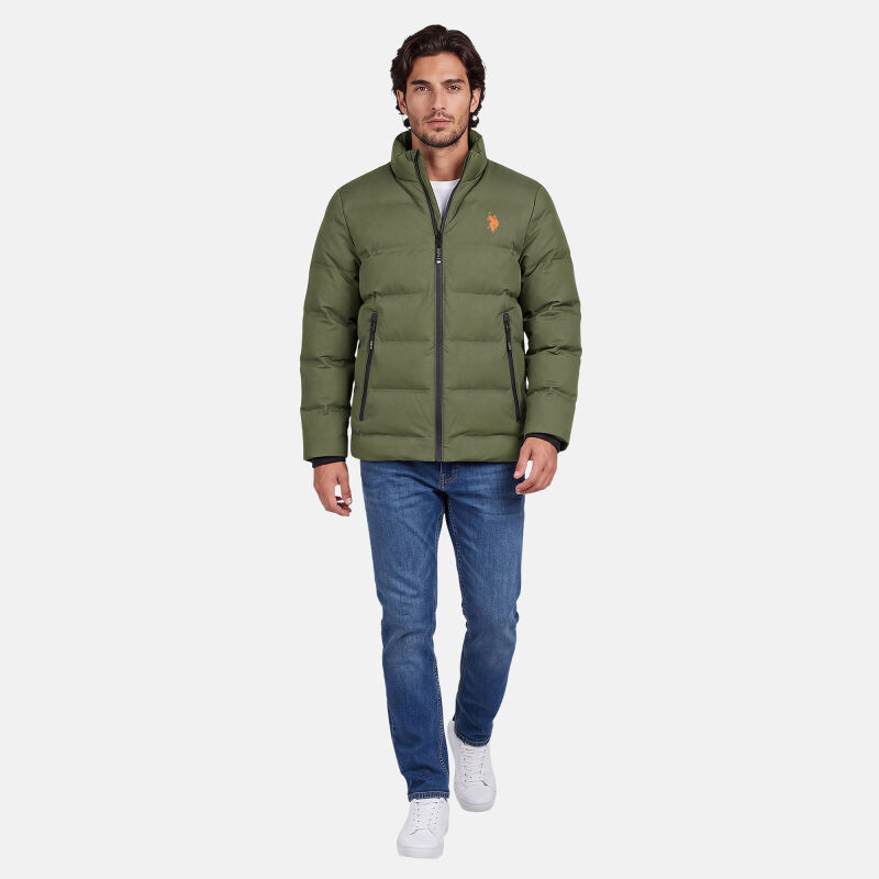 U.S. POLO ASSN. Herren Jacke P-089 Military-Rot Größe XXL - Gr.2XL