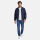 U.S. POLO ASSN. Herren Jacke P-090 Navy-Wine Größe S - Gr.S