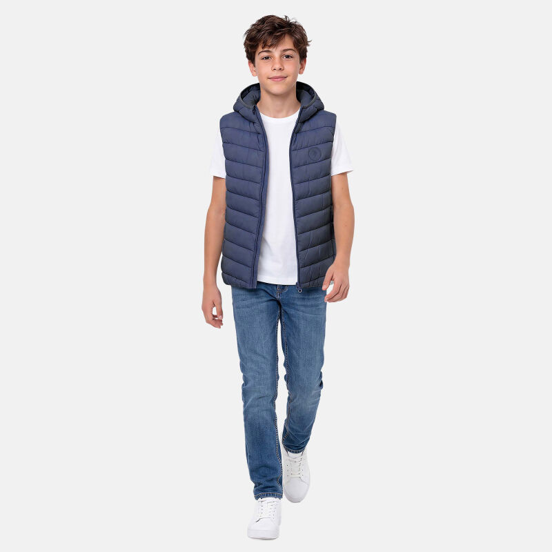 U.S. POLO ASSN. Kinder Weste P-091 Navy Größe 14 - Gr.158-164