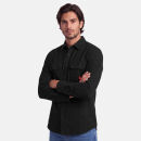 U.S. POLO ASSN. Herren Flanell Shirt P-094 Schwarz-Rot Größe M - Gr.M