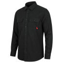 U.S. POLO ASSN. Herren Flanell Shirt P-094 Schwarz-Rot Größe M - Gr.M
