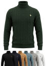 U.S. POLO ASSN. Herren Turtleneck Strick-Pullover P-095
