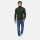 U.S. POLO ASSN. Herren Turtleneck Strick-Pullover P-095 Darkgreen-Beige Größe M - Gr.M
