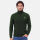 U.S. POLO ASSN. Herren Turtleneck Strick-Pullover P-095 Darkgreen-Beige Größe M - Gr.M