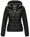 Marikoo Kuala leichte Damen Steppjacke B403 Schwarz Größe XS - Gr. 34