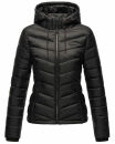 Marikoo Kuala leichte Damen Steppjacke B403 Schwarz Größe XS - Gr. 34