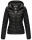 Marikoo Kuala leichte Damen Steppjacke B403 Schwarz Größe XL - Gr. 42