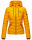 Marikoo Kuala leichte Damen Steppjacke B403 Gelb Größe S - Gr. 36