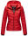 Marikoo Kuala leichte Damen Steppjacke B403 Rot Größe XS - Gr. 34