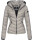 Marikoo Kuala leichte Damen Steppjacke B403 Grau Größe XS - Gr. 34