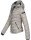 Marikoo Kuala leichte Damen Steppjacke B403 Grau Größe XS - Gr. 34