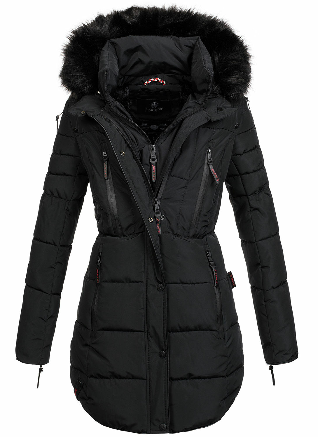 Winter Jacke Mantel Damen Winter Lang Marikoo Warme Damen Winter
