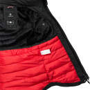 Marikoo warme Damen Winter Jacke Stepp Mantel lang B401 Schwarz Größe L - Gr. 40