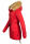 Navahoo warme Damen Winter Jacke mit Teddyfell B399 Rot Größe XS - Gr. 34