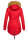 Navahoo warme Damen Winter Jacke mit Teddyfell B399 Rot Größe S - Gr. 36