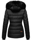 Marikoo warme Damen Winter Jacke Steppjacke B391 Schwarz Größe XL - Gr. 42