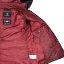 Marikoo warme Damen Winter Jacke Steppjacke B391 Bordeaux Größe XS - Gr. 34