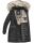 Navahoo Paula Damen Winter Jacke Mantel Parka warm gefütterte Winterjacke B383 Schwarz Größe XS - Gr. 34