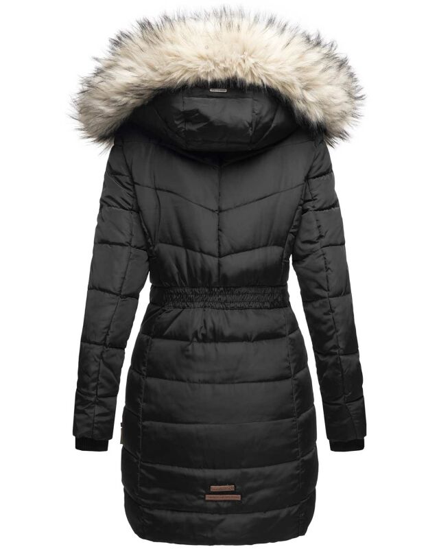 Kapuze Wollmantel Damen Winter Warm Winterjacken Parka Mit - Main Image
