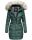 Navahoo Paula Damen Winter Jacke Mantel Parka warm gefütterte Winterjacke B383 Grün Größe S - Gr. 36