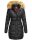 Navahoo Damen Winter Jacke Steppjacke warm gefüttert B374 Schwarz Größe XS - Gr. 34